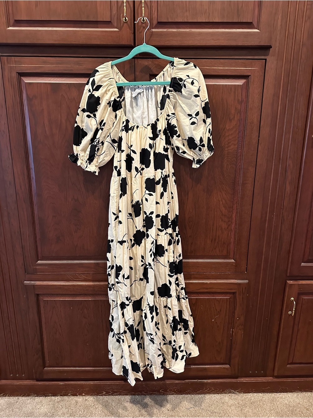 Zoco floral print dress sz S.